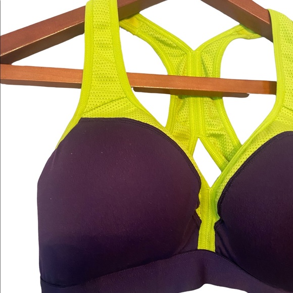 C9 by Champion Purple and Yellow Sports Bra - Picture 2 of 8